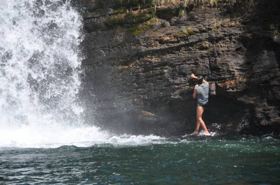 Explorando a Cachoeira Rei da Prata, na Chapada dos Veadeiros, região de Cavalcante - GO